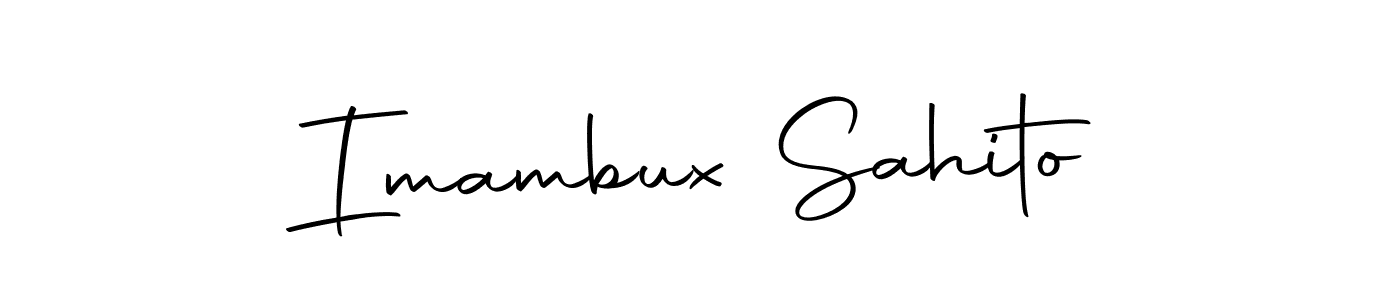 Imambux Sahito stylish signature style. Best Handwritten Sign (Autography-DOLnW) for my name. Handwritten Signature Collection Ideas for my name Imambux Sahito. Imambux Sahito signature style 10 images and pictures png