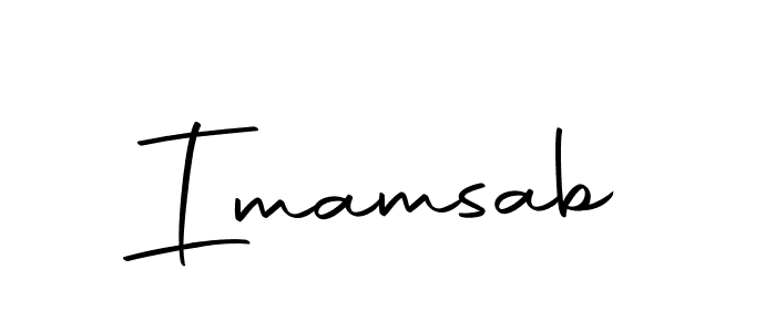 Make a beautiful signature design for name Imamsab. Use this online signature maker to create a handwritten signature for free. Imamsab signature style 10 images and pictures png