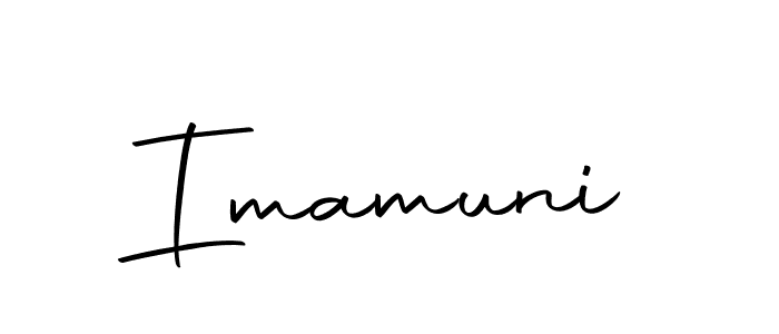 How to make Imamuni name signature. Use Autography-DOLnW style for creating short signs online. This is the latest handwritten sign. Imamuni signature style 10 images and pictures png