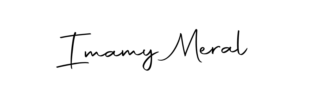 Autography-DOLnW is a professional signature style that is perfect for those who want to add a touch of class to their signature. It is also a great choice for those who want to make their signature more unique. Get Imamy Meral name to fancy signature for free. Imamy Meral signature style 10 images and pictures png