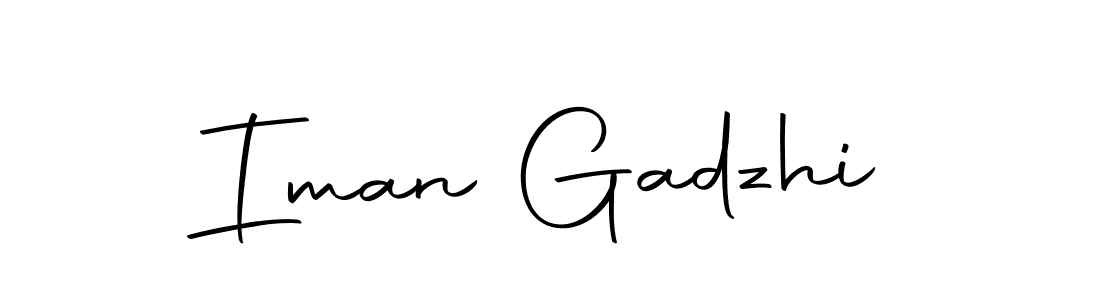 The best way (Autography-DOLnW) to make a short signature is to pick only two or three words in your name. The name Iman Gadzhi include a total of six letters. For converting this name. Iman Gadzhi signature style 10 images and pictures png