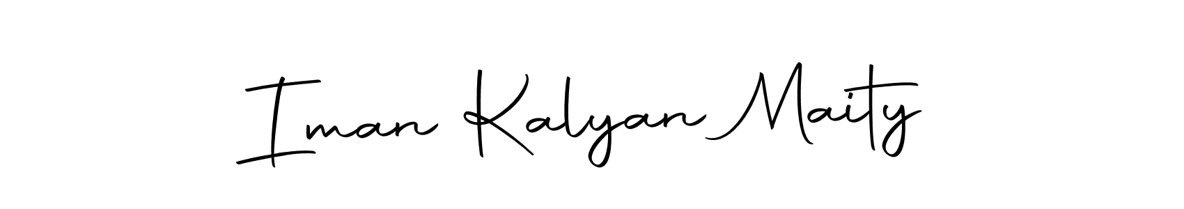 The best way (Autography-DOLnW) to make a short signature is to pick only two or three words in your name. The name Iman Kalyan Maity include a total of six letters. For converting this name. Iman Kalyan Maity signature style 10 images and pictures png