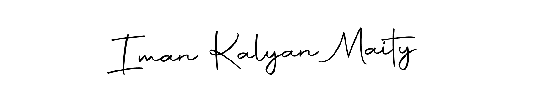 The best way (Autography-DOLnW) to make a short signature is to pick only two or three words in your name. The name Iman Kalyan Maity include a total of six letters. For converting this name. Iman Kalyan Maity signature style 10 images and pictures png