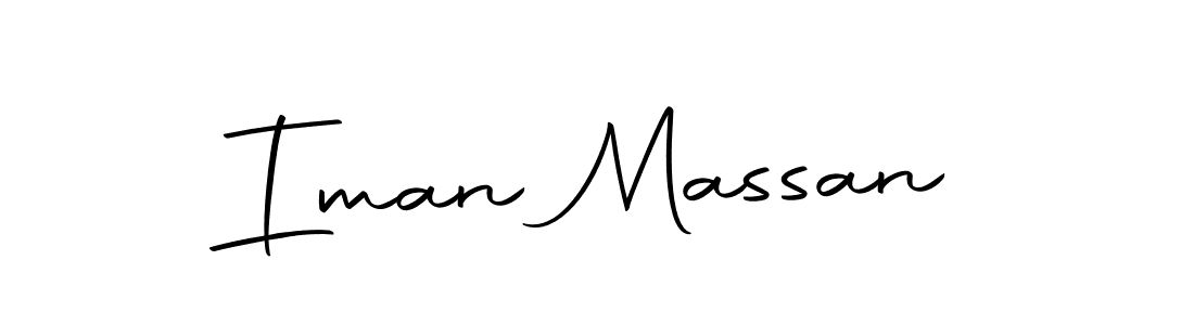Iman Massan stylish signature style. Best Handwritten Sign (Autography-DOLnW) for my name. Handwritten Signature Collection Ideas for my name Iman Massan. Iman Massan signature style 10 images and pictures png