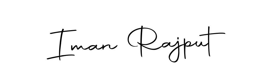 Design your own signature with our free online signature maker. With this signature software, you can create a handwritten (Autography-DOLnW) signature for name Iman Rajput. Iman Rajput signature style 10 images and pictures png