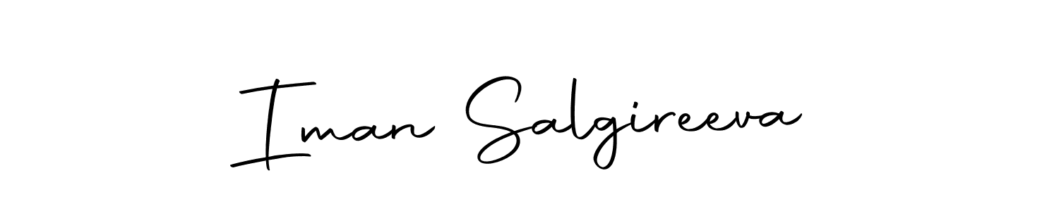 How to make Iman Salgireeva signature? Autography-DOLnW is a professional autograph style. Create handwritten signature for Iman Salgireeva name. Iman Salgireeva signature style 10 images and pictures png