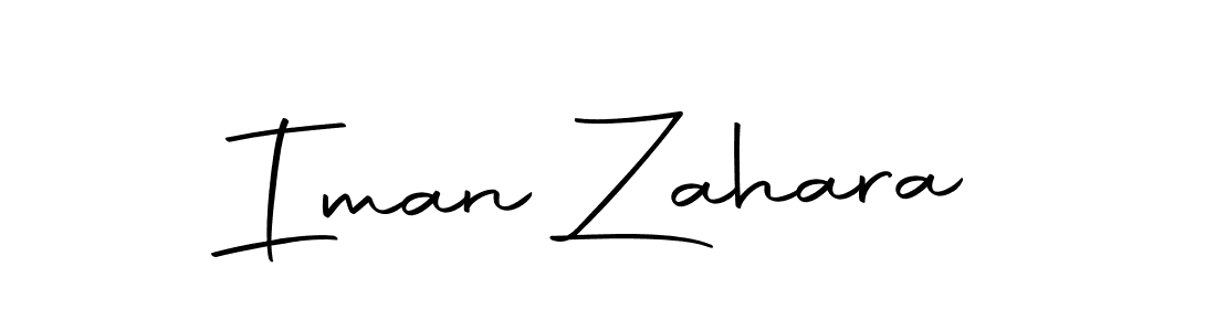 Design your own signature with our free online signature maker. With this signature software, you can create a handwritten (Autography-DOLnW) signature for name Iman Zahara. Iman Zahara signature style 10 images and pictures png