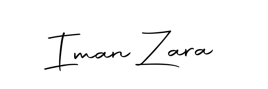 Design your own signature with our free online signature maker. With this signature software, you can create a handwritten (Autography-DOLnW) signature for name Iman Zara. Iman Zara signature style 10 images and pictures png