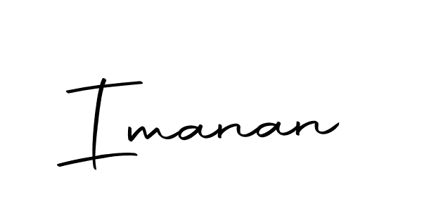 How to make Imanan signature? Autography-DOLnW is a professional autograph style. Create handwritten signature for Imanan name. Imanan signature style 10 images and pictures png