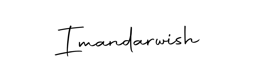 How to Draw Imandarwish signature style? Autography-DOLnW is a latest design signature styles for name Imandarwish. Imandarwish signature style 10 images and pictures png
