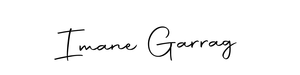 Use a signature maker to create a handwritten signature online. With this signature software, you can design (Autography-DOLnW) your own signature for name Imane Garrag. Imane Garrag signature style 10 images and pictures png