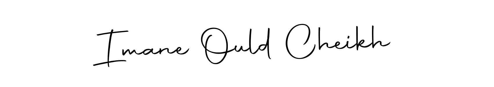 You should practise on your own different ways (Autography-DOLnW) to write your name (Imane Ould Cheikh) in signature. don't let someone else do it for you. Imane Ould Cheikh signature style 10 images and pictures png