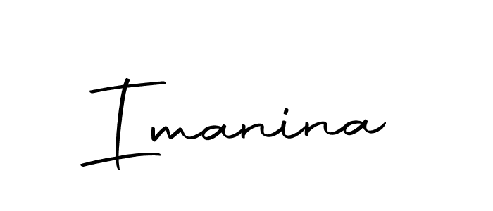 The best way (Autography-DOLnW) to make a short signature is to pick only two or three words in your name. The name Imanina include a total of six letters. For converting this name. Imanina signature style 10 images and pictures png