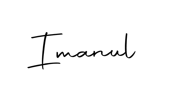 How to make Imanul name signature. Use Autography-DOLnW style for creating short signs online. This is the latest handwritten sign. Imanul signature style 10 images and pictures png