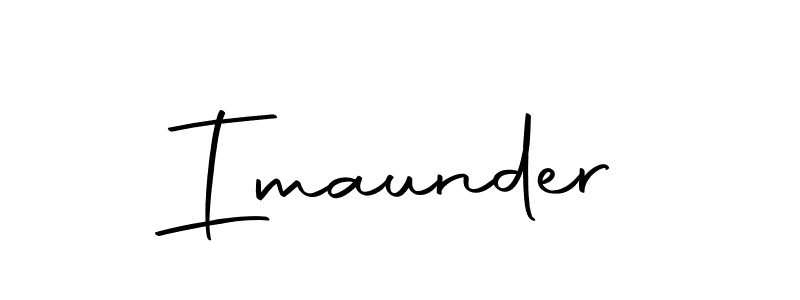 This is the best signature style for the Imaunder name. Also you like these signature font (Autography-DOLnW). Mix name signature. Imaunder signature style 10 images and pictures png