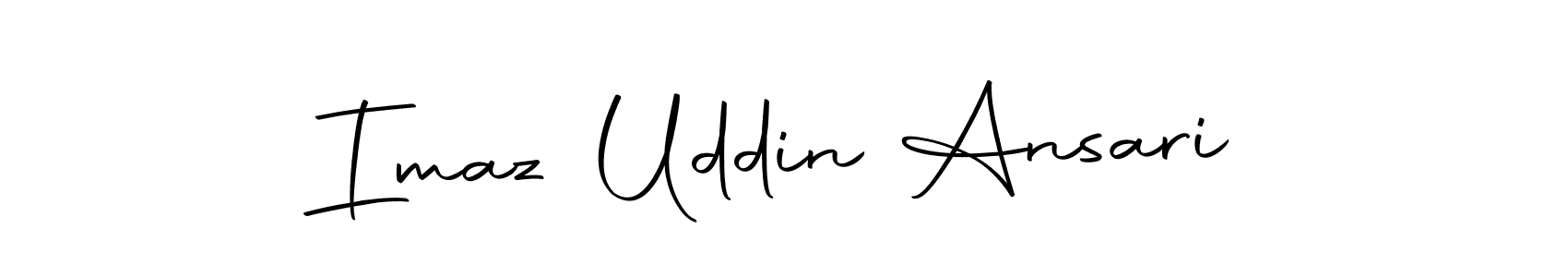 Make a beautiful signature design for name Imaz Uddin Ansari. With this signature (Autography-DOLnW) style, you can create a handwritten signature for free. Imaz Uddin Ansari signature style 10 images and pictures png