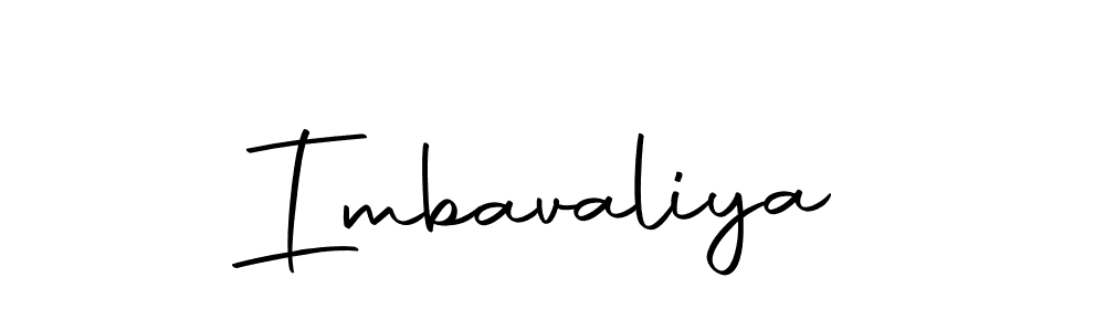 Create a beautiful signature design for name Imbavaliya. With this signature (Autography-DOLnW) fonts, you can make a handwritten signature for free. Imbavaliya signature style 10 images and pictures png