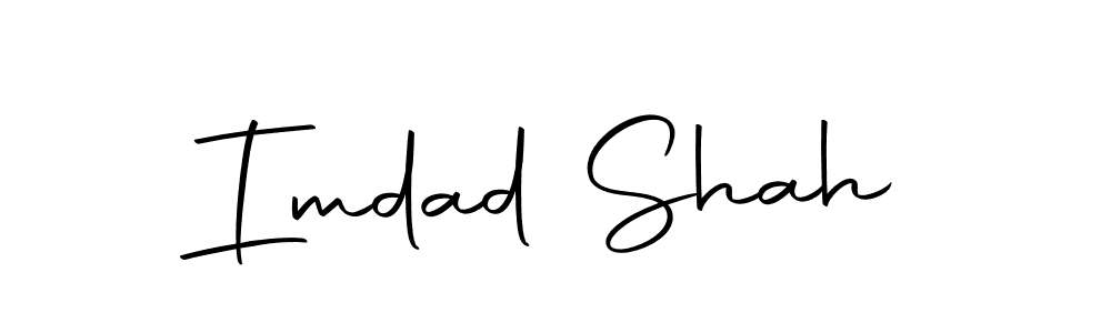 Make a beautiful signature design for name Imdad Shah. With this signature (Autography-DOLnW) style, you can create a handwritten signature for free. Imdad Shah signature style 10 images and pictures png