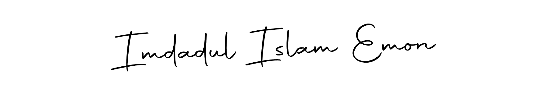 Also we have Imdadul Islam Emon name is the best signature style. Create professional handwritten signature collection using Autography-DOLnW autograph style. Imdadul Islam Emon signature style 10 images and pictures png