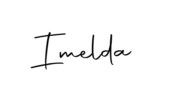 Create a beautiful signature design for name Imelda. With this signature (Autography-DOLnW) fonts, you can make a handwritten signature for free. Imelda signature style 10 images and pictures png