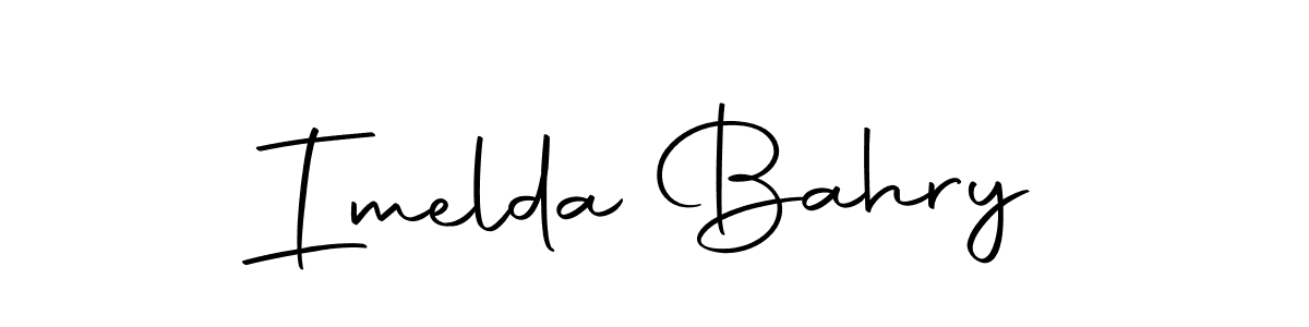 Here are the top 10 professional signature styles for the name Imelda Bahry. These are the best autograph styles you can use for your name. Imelda Bahry signature style 10 images and pictures png
