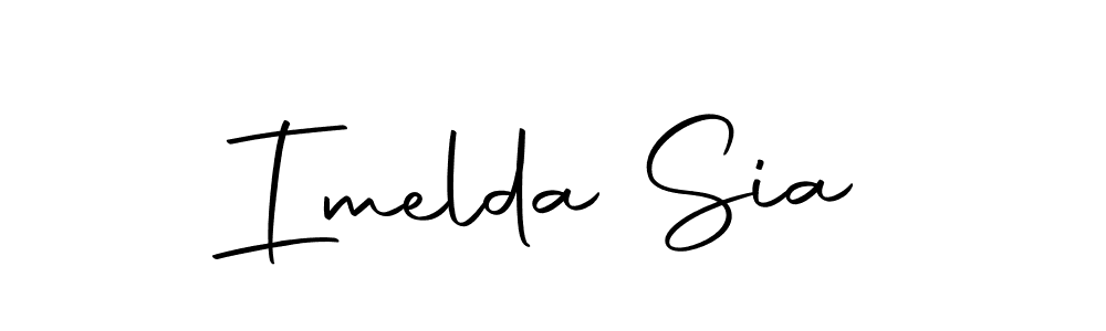 Here are the top 10 professional signature styles for the name Imelda Sia. These are the best autograph styles you can use for your name. Imelda Sia signature style 10 images and pictures png
