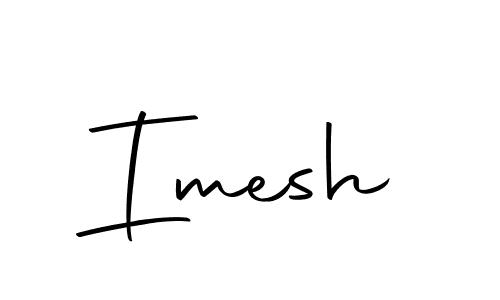 The best way (Autography-DOLnW) to make a short signature is to pick only two or three words in your name. The name Imesh include a total of six letters. For converting this name. Imesh signature style 10 images and pictures png