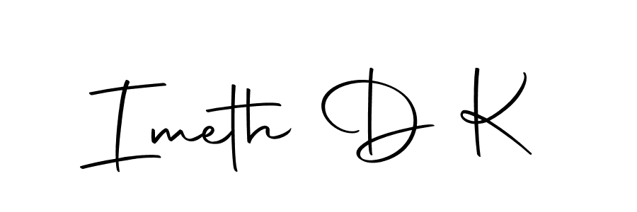 Imeth D K stylish signature style. Best Handwritten Sign (Autography-DOLnW) for my name. Handwritten Signature Collection Ideas for my name Imeth D K. Imeth D K signature style 10 images and pictures png