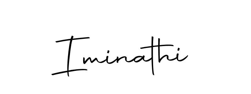 How to make Iminathi signature? Autography-DOLnW is a professional autograph style. Create handwritten signature for Iminathi name. Iminathi signature style 10 images and pictures png