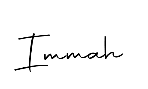 The best way (Autography-DOLnW) to make a short signature is to pick only two or three words in your name. The name Immah include a total of six letters. For converting this name. Immah signature style 10 images and pictures png