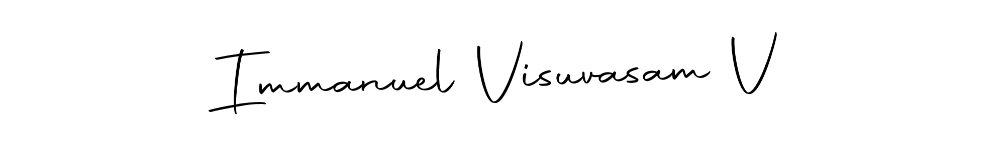 You can use this online signature creator to create a handwritten signature for the name Immanuel Visuvasam V. This is the best online autograph maker. Immanuel Visuvasam V signature style 10 images and pictures png