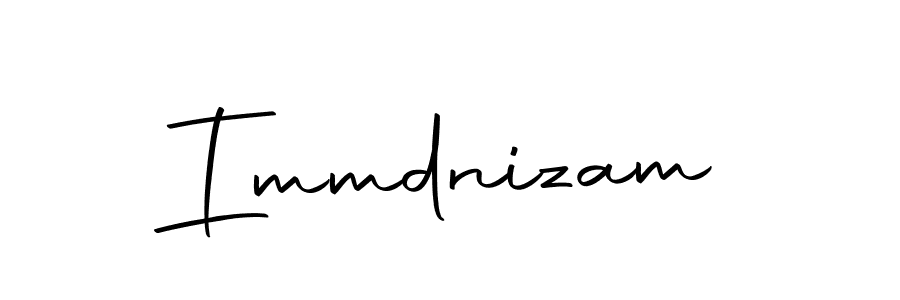 Immdnizam stylish signature style. Best Handwritten Sign (Autography-DOLnW) for my name. Handwritten Signature Collection Ideas for my name Immdnizam. Immdnizam signature style 10 images and pictures png