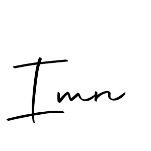 How to make Imn signature? Autography-DOLnW is a professional autograph style. Create handwritten signature for Imn name. Imn signature style 10 images and pictures png