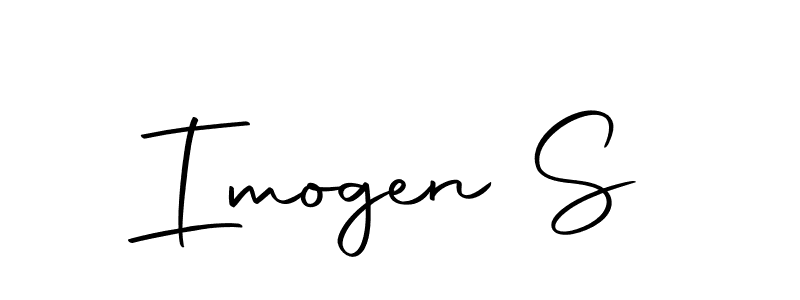 if you are searching for the best signature style for your name Imogen S. so please give up your signature search. here we have designed multiple signature styles  using Autography-DOLnW. Imogen S signature style 10 images and pictures png