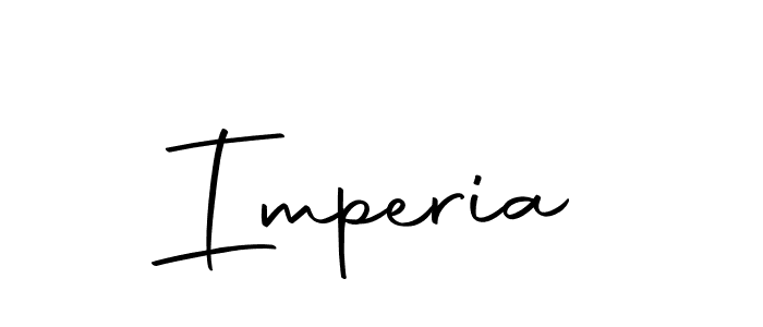 You should practise on your own different ways (Autography-DOLnW) to write your name (Imperia) in signature. don't let someone else do it for you. Imperia signature style 10 images and pictures png