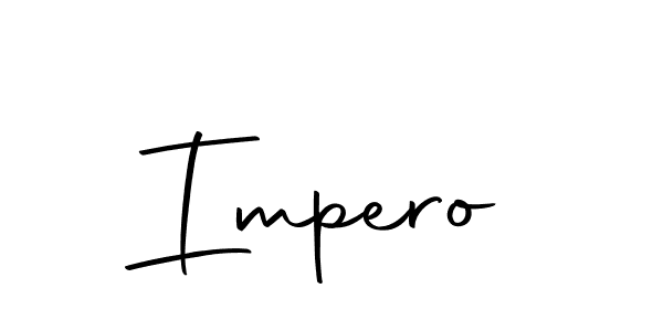 How to make Impero signature? Autography-DOLnW is a professional autograph style. Create handwritten signature for Impero name. Impero signature style 10 images and pictures png