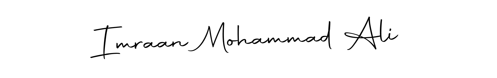 You can use this online signature creator to create a handwritten signature for the name Imraan Mohammad Ali. This is the best online autograph maker. Imraan Mohammad Ali signature style 10 images and pictures png