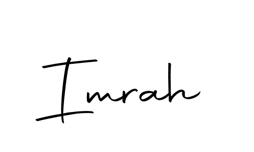 The best way (Autography-DOLnW) to make a short signature is to pick only two or three words in your name. The name Imrah include a total of six letters. For converting this name. Imrah signature style 10 images and pictures png