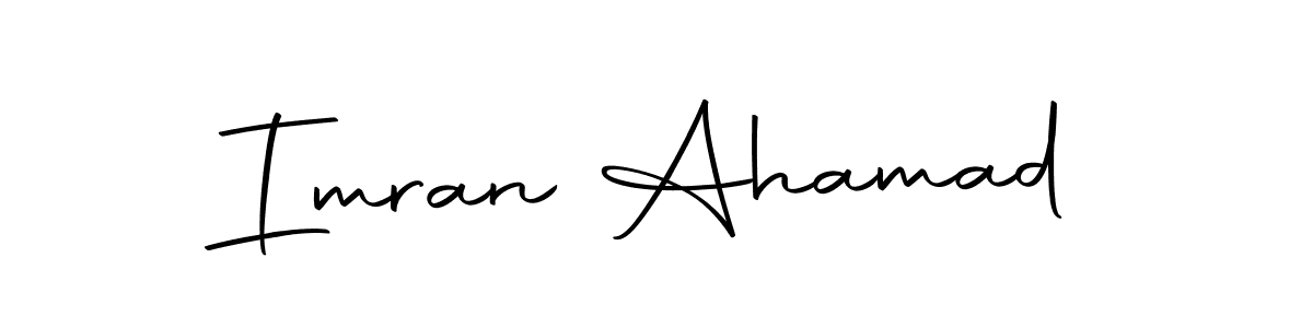 Here are the top 10 professional signature styles for the name Imran Ahamad. These are the best autograph styles you can use for your name. Imran Ahamad signature style 10 images and pictures png