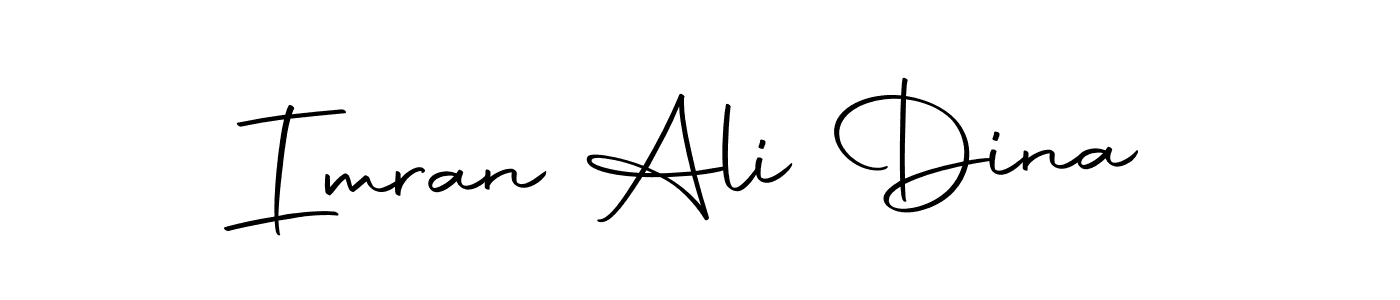 You can use this online signature creator to create a handwritten signature for the name Imran Ali Dina. This is the best online autograph maker. Imran Ali Dina signature style 10 images and pictures png