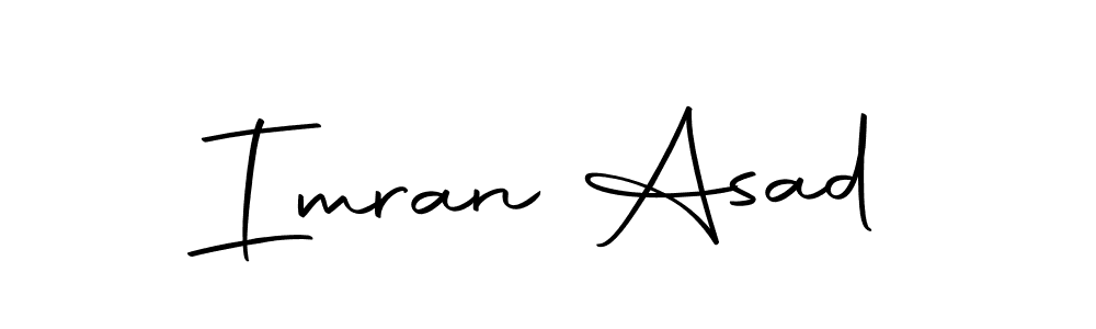 Also we have Imran Asad name is the best signature style. Create professional handwritten signature collection using Autography-DOLnW autograph style. Imran Asad signature style 10 images and pictures png