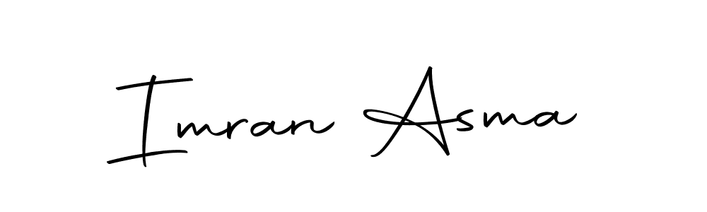 Use a signature maker to create a handwritten signature online. With this signature software, you can design (Autography-DOLnW) your own signature for name Imran Asma. Imran Asma signature style 10 images and pictures png