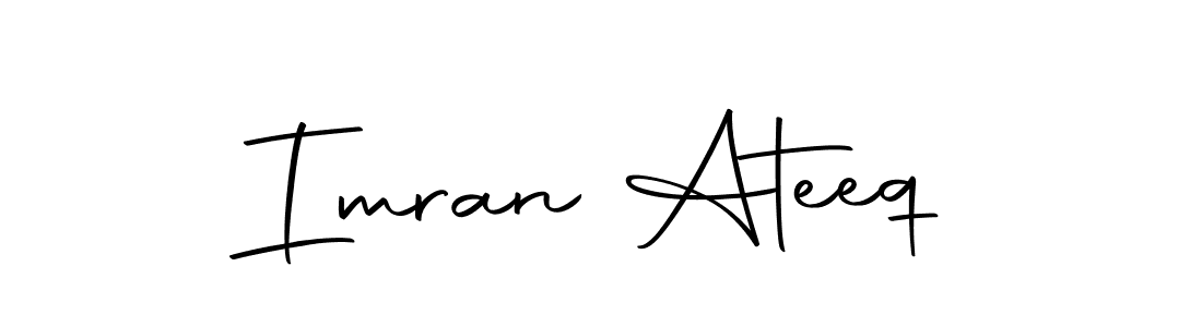 Imran Ateeq stylish signature style. Best Handwritten Sign (Autography-DOLnW) for my name. Handwritten Signature Collection Ideas for my name Imran Ateeq. Imran Ateeq signature style 10 images and pictures png