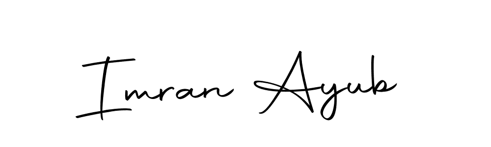 Make a beautiful signature design for name Imran Ayub. With this signature (Autography-DOLnW) style, you can create a handwritten signature for free. Imran Ayub signature style 10 images and pictures png