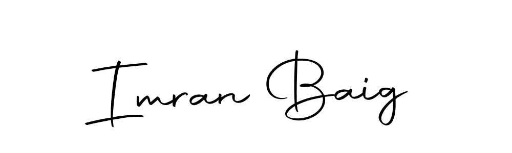 if you are searching for the best signature style for your name Imran Baig. so please give up your signature search. here we have designed multiple signature styles  using Autography-DOLnW. Imran Baig signature style 10 images and pictures png