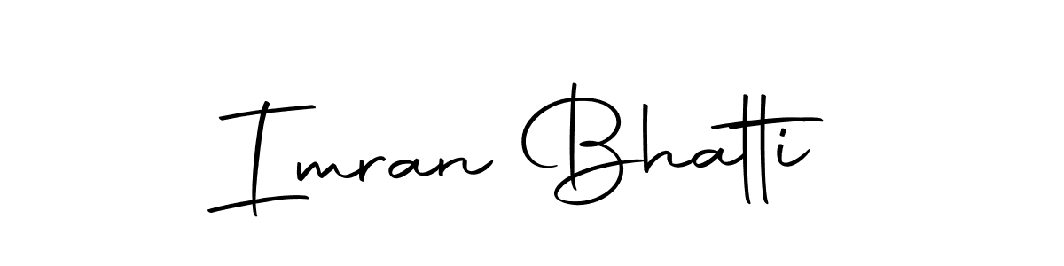 Imran Bhatti stylish signature style. Best Handwritten Sign (Autography-DOLnW) for my name. Handwritten Signature Collection Ideas for my name Imran Bhatti. Imran Bhatti signature style 10 images and pictures png