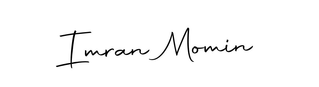 Create a beautiful signature design for name Imran Momin. With this signature (Autography-DOLnW) fonts, you can make a handwritten signature for free. Imran Momin signature style 10 images and pictures png