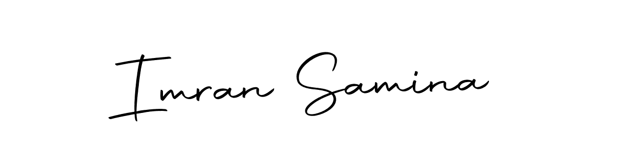 Design your own signature with our free online signature maker. With this signature software, you can create a handwritten (Autography-DOLnW) signature for name Imran Samina. Imran Samina signature style 10 images and pictures png