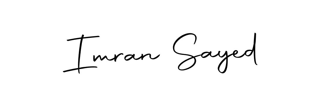 How to make Imran Sayed signature? Autography-DOLnW is a professional autograph style. Create handwritten signature for Imran Sayed name. Imran Sayed signature style 10 images and pictures png