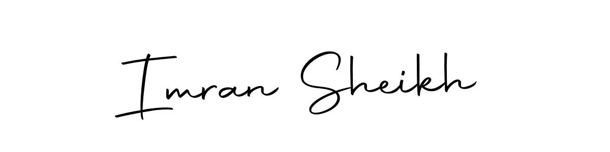 Create a beautiful signature design for name Imran Sheikh. With this signature (Autography-DOLnW) fonts, you can make a handwritten signature for free. Imran Sheikh signature style 10 images and pictures png